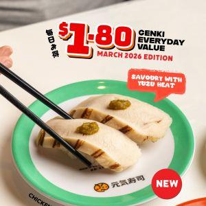 Genki Sushi Menu Promotion: Genki Everyday Value (March 2026)