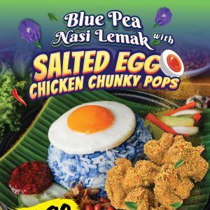 Old Chang Kee Menu Update: Blue Pea Nasi Lemak with Salted Egg Chicken Chunky Pops (March 2026)