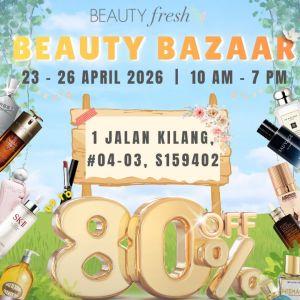 BeautyFresh Beauty Bazaar: Luxury Skincare & Fragrance Sale Up to 80% OFF (23 - 26 April 2026)