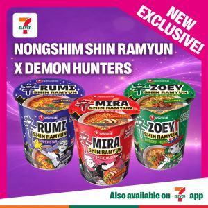 7-Eleven Nongshim x K-Pop Demon Hunters: Exclusive Shin Ramyun Flavor Promotion (April 2026)