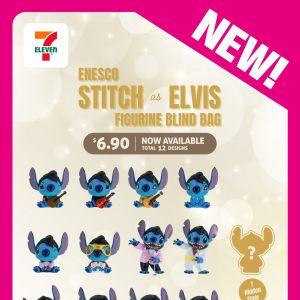 7-Eleven Enesco Disney Stitch as Elvis: Figurine Blind Bag Promotion (April 2026)
