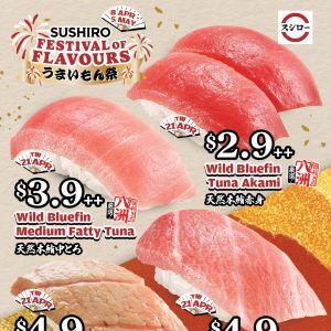 Sushiro Festival of Flavours: Wild Bluefin Tuna & Premium Seafood Special (08 April - 05 May 2026)