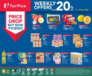 NTUC FairPrice Weekly Promotion: Weekly Offers (9-15 Apr 2026)
