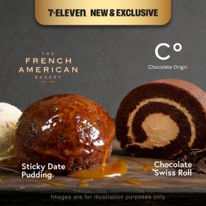 7-Eleven New & Exclusive Desserts: Sticky Date Pudding & Chocolate Swiss Roll (April 2026)