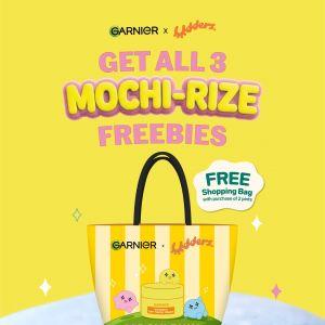 Udders Ice Cream Mochi-rize Collaboration: FREE Garnier Samples & Shopping Bag Promotion (Until 31 April 2026)