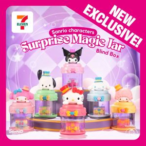 7-Eleven Sanrio Characters Surprise Magic Jar: Exclusive Blind Box Collection - Collect All 6 Designs