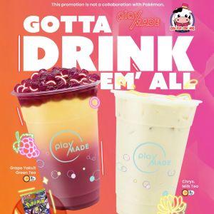 PlayMade GOTTA DRINK 'EM ALL: FREE Pokemon Cards Pack Promotion (Starting 16 April 2026)