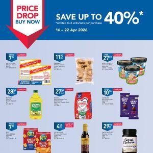 NTUC FairPrice Weekly Promotion: Price Drop - Save Up To 40% (16-22 Apr 2026)
