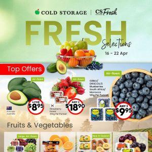 Cold Storage Weekly Promotion: Fresh Selections - Great Savings on Produce & Meat (16 - 22 Apr 2026)