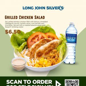 Long John Silver's Grilled Chicken Salad: Fresh $6.50 Healthy Meal Deal (April 2026)