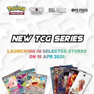 Toys R Us NEW TCG Series Drop: Pokémon, One Piece & Dragon Ball (18 April 2026)