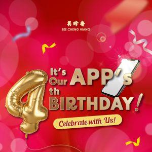Bee Cheng Hiang Promotion: App's 4th Birthday - Buy 1 Get 1 FREE (17-30 April 2026)