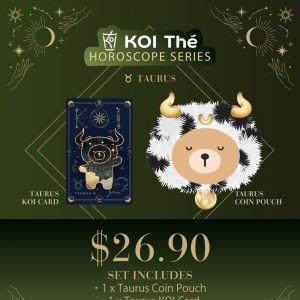 KOI Thé Taurus Horoscope Set Launch: Exclusive Furry Pouch & KOI Card (Starting 20 April 2026)