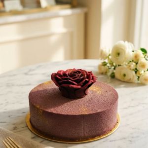 Kazo Mother's Day Cake: Pre-Order "A Rose for You, Mom" - $10 Durian Cream Puffs Add-On