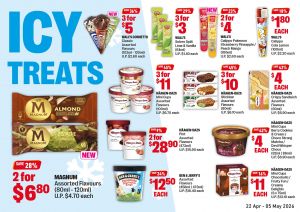 7-Eleven Ice Cream Promotion: Icy Treats - Save Up To 45% (22 Apr - 05 May 2026)