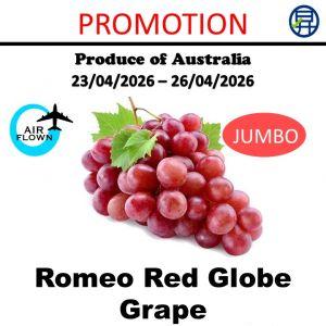 Sheng Siong Fresh Fruit Promotion: Fresh Buys - Sweet Globe Grapes at 89¢/100g & More (23-26 Apr 2026)