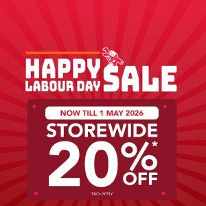 OG Happy Labour Day Sale: 20% OFF Storewide (Now till 1 May 2026)