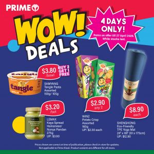 Prime Supermarket Promotion: WOW! Deals - Massive Discounts on Fresh Groceries (Till 27 Apr 2026)