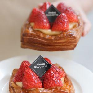 Paris Baguette NEW Product Launch: Strawberry Cream Tart with Silky Earl Grey Cream (April 2026)