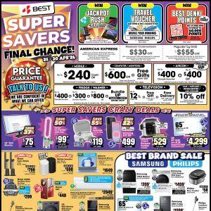 BEST Denki Super Savers Final Chance: Up to $800 OFF TVs & Home Appliances (25 - 30 April 2026)