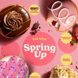 Krispy Kreme ALL-NEW Spring Up Series: Hershey’s Double Chocolate & Fruity Indulgence (From 23 April 2026)