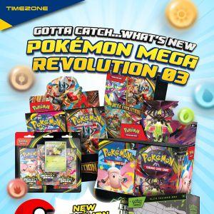 Timezone Pokémon Mega Revolution 03: Exclusive TCG Drops & Elite Trainer Box Rewards (April 2026)