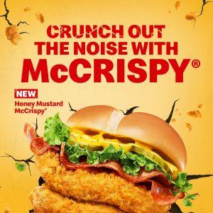 McDonald’s NEW Honey Mustard McCrispy Burger: Official Product Launch (23 April 2026)