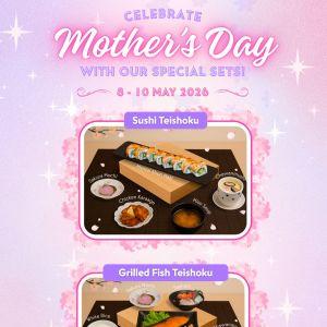 Fish Mart Sakuraya Mother's Day Promotion: Special Sets - From $25 (8-10 May 2026)