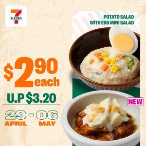 7-Eleven $2.90 DEAL ALERT: Potato Salad & NEW Teriyaki Chicken with Mashed Potato (29 April - 06 May 2026)