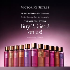 Victoria's Secret Promotion: The Mist Collection - Buy 2 Get 2 Free (28 Apr-5 May 2026)