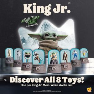 Burger King Jr. Meals Promotion: 8 Exclusive Mandalorian & Grogu Toys (April 2026)