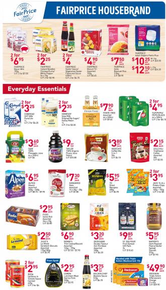 FairPrice Weekly Saver Promotion (29 Jul 2021 - 4 Aug 2021)