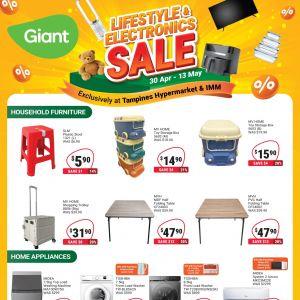 Giant Promotion: Lifestyle & Electronics Sale - Save Up To $500 & Free Gifts (30 Apr - 13 May 2026)