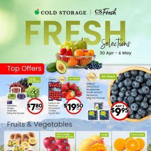 Cold Storage Fresh Selections: 50% OFF Beef Tomahawk & Fruit Deals (30 Apr – 6 May 2026)