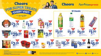 Cheers & FairPrice Xpress Super Treats Promotion (3 Aug 2021 - 16 Aug 2021)