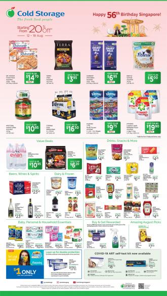 Cold Storage Grocery Promotion (12 August 2021 - 18 August 2021)