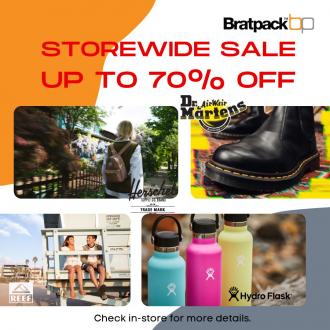 Bratpack Storewide Sale Up To 70% OFF (valid until 14 November 2021)