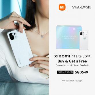 Xiaomi 11 Lite 5G FREE Swarovski Iconic Swan Pendant Promotion