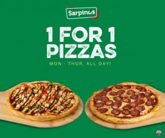 Sarpino's 1 For 1 Pizza Promotion