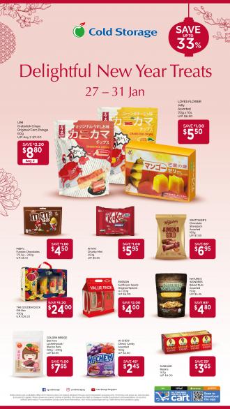 Cold Storage CNY Goodies Promotion (27 January 2022 - 31 January 2022)