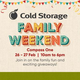 Cold Storage Compass One Family Weekend Activities (26 February 2022 - 27 February 2022)