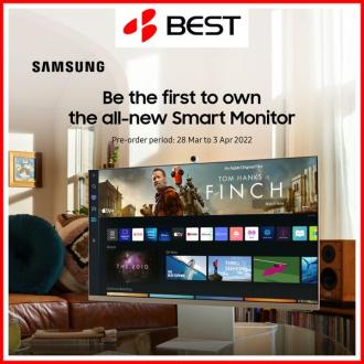 BEST Denki Samsung Smart Monitor Promotion (28 March 2022 - 3 April 2022)
