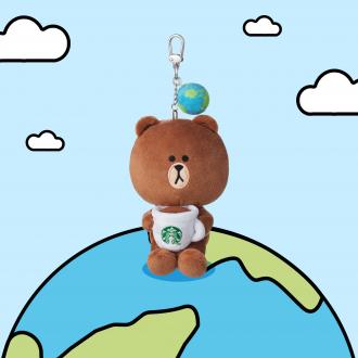 Starbucks LINE FRIENDS Earth Day Collection