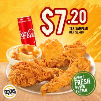 Texas Chicken Bukit Batok Central Opening Promotion