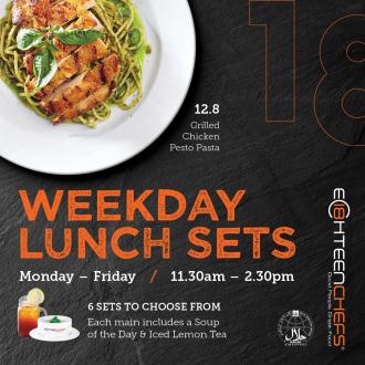 Eighteen Chefs Weekday Lunch Set Promotion