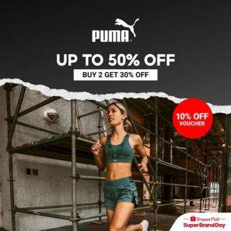 Puma Shopee Super Brand Day Sale Up To 50% OFF (17 May 2022)