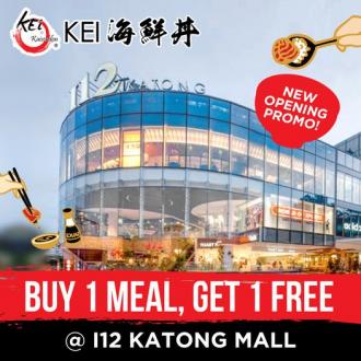 Kei Kaisendon i12 Katong Mall Opening Promotion (3 Jun 2022 - 5 Jun 2022)