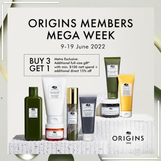 Metro Origins Members MEGA Week Promotion (9 Jun 2022 - 19 Jun 2022)
