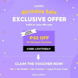 Lovito Shopee Birthday Sale (14 June 2022)