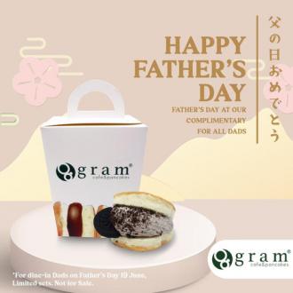 Gram Cafe & Pancakes Father's Day Promotion (19 June 2022)
